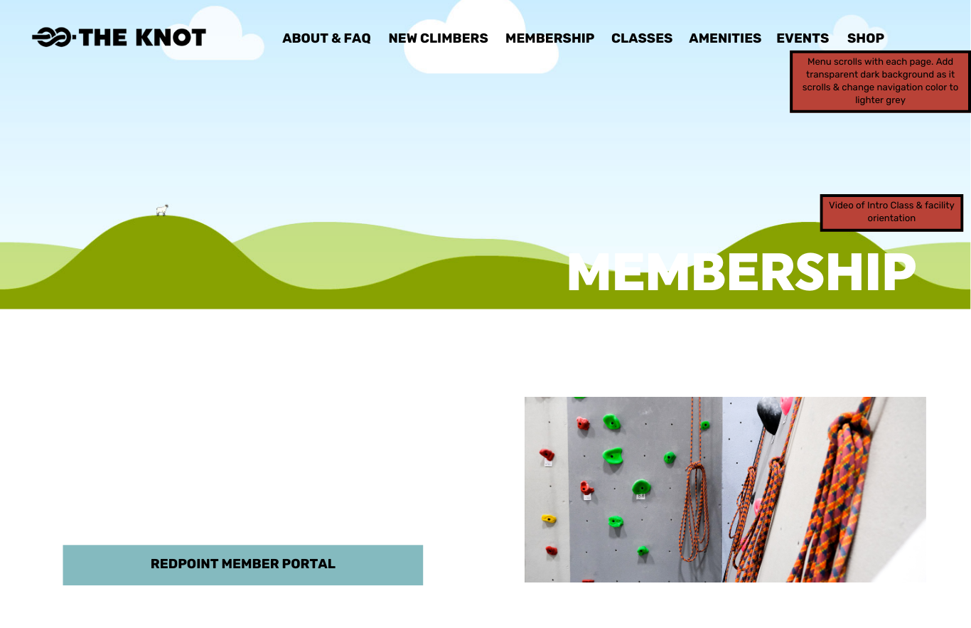 Membership hero background